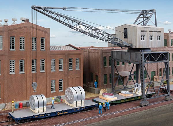 Traveling Crane with Brick Street Kit