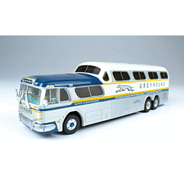 1954 グレイハウンド　バス　シーニークルーザー CMW - 1954 GMC PD4501 Scenicruiser Bus - Assembled