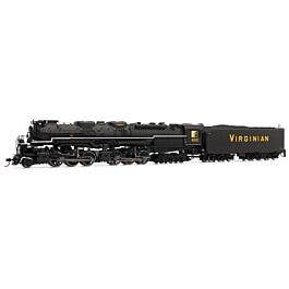 鉄道模型 RIVAROSSI Allegheny 2-6-6-6 R5454 Rivarossi Allegheny 1633 Chesapeake & Ohio Steam Locomotive