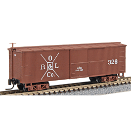MicroTrain - 30' Single-Door Wood Boxcar - Ready to Run - Colorado