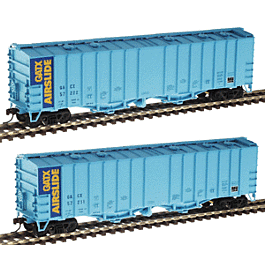 スカイホッパー Walthers - 50' Airslide(R) Covered Hoppers Limited-Run 2-Pack