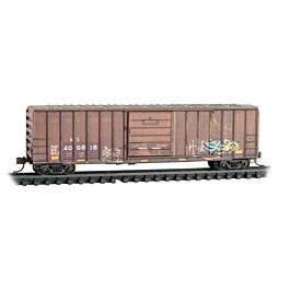 MicroTrain - 50' Rib-Side Single-Door Boxcar No Roofwalk - Ready