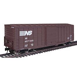 Norfolk & Western 50’ Waffle Side Box Car 3 rails échelle O