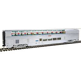 Échelle H0 - Walthers 85' Budd Bagages Lounge Amtrak 30062 Neu