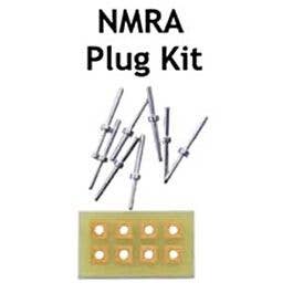 TCS - DCC Decoder Plug - Kit - CBU 8 NMRA 8-Pin Plug Kit with Separate ...