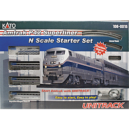 Kato Diesel Passenger Starter Set Amtrak P42 Superliner