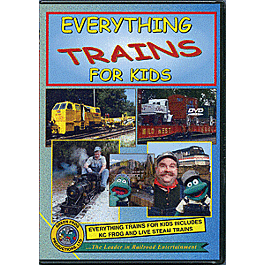 GreenFrog - DVD - Everything Trains for Kids - 5-Disc Set