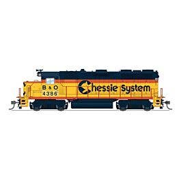 BLI - EMD GP35 Low Nose - Standard DC - Stealth - Chessie System B&O ...