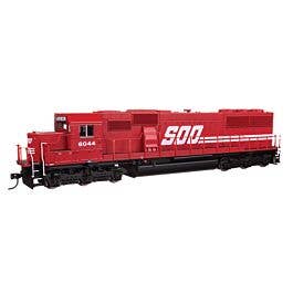 EMD SD60 Spartan Cab - Standard DC -- Soo Line #6044