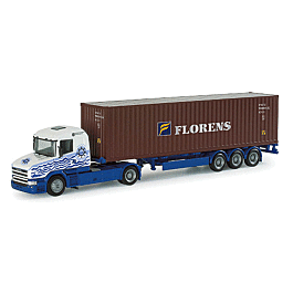 Herpa - European Trucks - Tractor-Trailer - Scania Hauber 04 2
