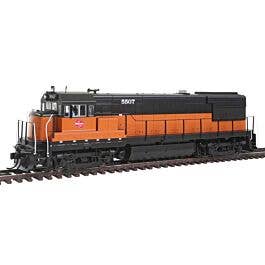 Walthers - GE U28B - Standard DC - Milwaukee Road #5507