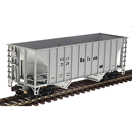 Walthers - Greenville 100-Ton 2-Bay Hopper (Ready to Run) - Vulcan