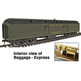 Walthers - Heavyweight ACF 70' Baggage-Express - Ready to Run