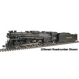 Walthers - Heritage Berkshire 2-8-4 Steam Loco - Powered