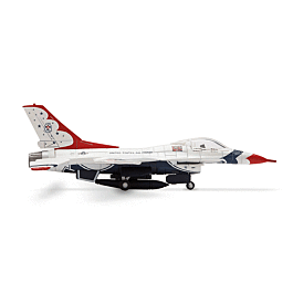 Herpa - Herpa Wings F-16 C Fighting Falcon Fighter Jet - Assembled