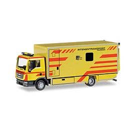 Herpa - MAN TGL Straight Truck with Tail Lift - Assembled - Emergency ...