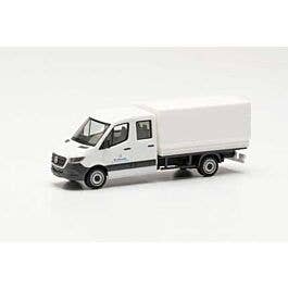 Herpa - Mercedes-Benz Sprinter Low-Side Truck - Assembled - German Army ...