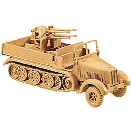 Zvezda 3585 - Figurines : Équipage Half Track allemand 1/35