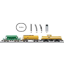 Trix - Minitrix Spanish Construction Train Starter Set - w/Battery
