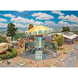 Faller - Motorized Super Wave Swinger Roundabout - Kit - 11
