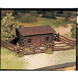 Bachmann Plasticville Classic Kits Log Cabin w