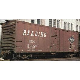 Funaro - Reading Class XMv 40' Steel Automobile Boxcar - One-Piece Body ...