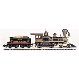 Bachmann - Spectrum Steam 4-4-0 American w/Tender Powered 1:20.3