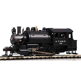 Bachmann - Steam Powered 0-6-0T Saddle Tank Switcher - Santa Fe