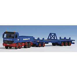 Kibri - Tractor/Trailer - Actros w/Heavy Haulage Trailer - 405-14041