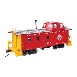 鉄道模型 TRAINS of TEXAS On3 GILPIN CABOOSE KIT Walthers - Wabash Streamlined Caboose - Ready to Run - ann Arbor