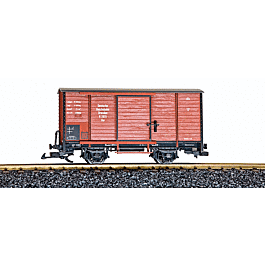 LGB - Wood Boxcar - Ready to Run - German State Railroad (DRG
