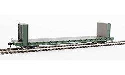 60' Pullman-Standard Bulkhead Flatcar (48' IL) - Ready to Run -- Weyerhauser #1101