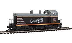 EMD SW7 - ESU Sound & DCC -- Chicago, Burlington & Qunicy #9255 (black, gray, yellow, red)