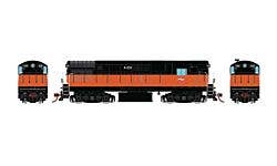 FM H16-44 Phase III - Standard DC -- Milwaukee Road 436 (orange, black)