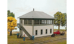 Interlocking Tower N&W "Forest" -- 2-1/4 x 1-3/4 x 4"  12.5 x 6.2 x 10.6cm