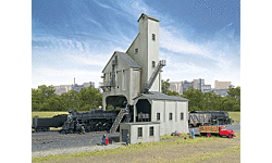 Modern Coaling Tower -- Kit - 5 x 5-1/4 x 7-1/4" 12.7 x 13.3 x 18.4cm