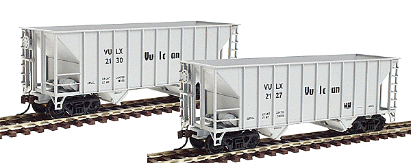 Walthers - 100-Ton 2-Bay Greenville Hopper Ready to Run 2-Pack