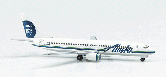 Herpa - 1:500 Scale Airplanes (Herpa Wings) - Alaska Airlines