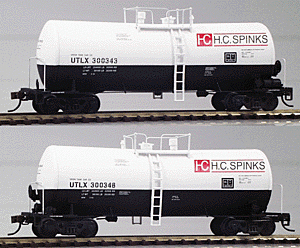 Walthers - 16,000 Gallon Funnel-Flow Tank Car Limited-Run 2-Pack