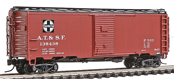 Red Caboose ATSF 1937 AAR Box car kit ３両セット（RC-8017-b/RC-8018-c/RC-8018-d） Intermount - 1937 AAR 40\u0027 Boxcar - Ready to Run - Atchison, Topeka