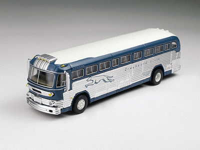 CMW - 1950s PD 4103 Intercity Bus - Walthers Exclusive - Greyhound