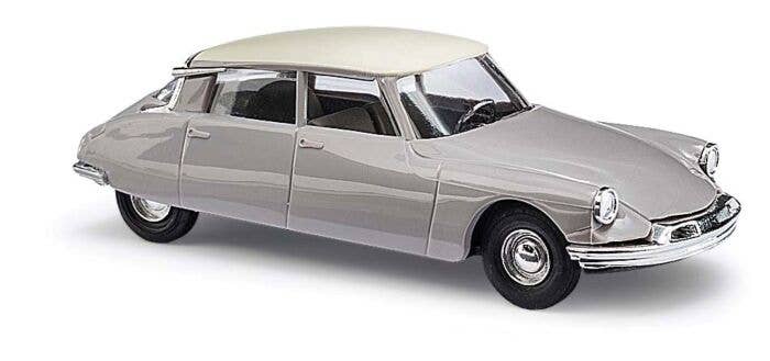 萬代屋 CITROEN DS19 SEDAN Busch - 1955 Citroen DS19 4-Door Sedan - Assembled - Brown-Purple