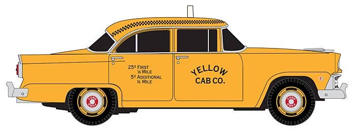 CMW - 1955 Ford Mainline 4-Door Sedan - Assembled - Mini Metals(R