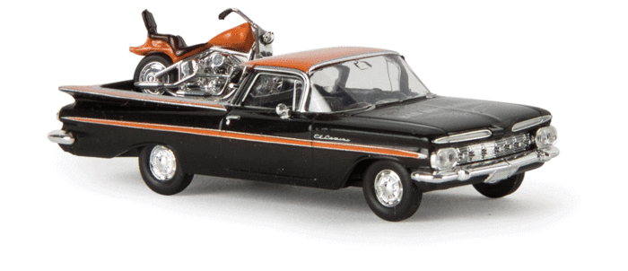 Brekina - 1959 Chevrolet El Camino - Assembled - Bad Boys Garage