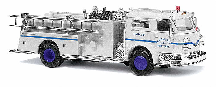 Busch - 1970 American LaFrance Closed Cab Pumper - Assembled