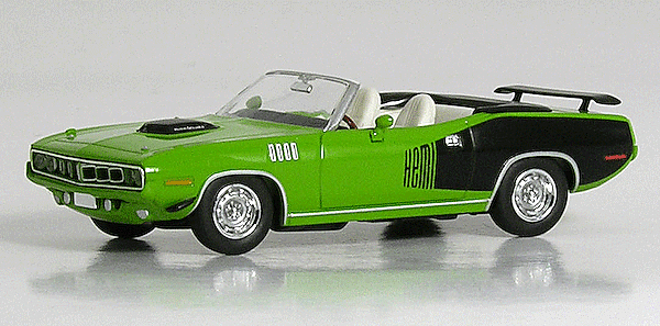 Ricko - 1971 Plymouth Hemi Cuda Convertible - Assembled - Top Down