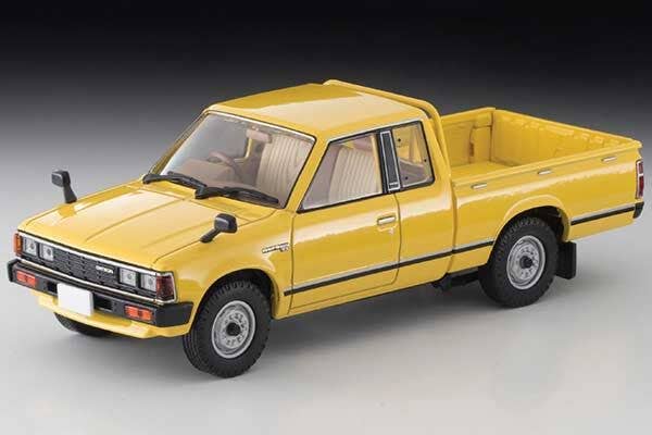TomyTec - 1979 Datsun King-Cab Pickup Truck - Assembled - Yellow