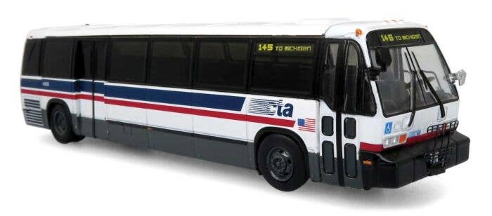 Iconic Replicas - 1987-1994 TMC RTS Transit Bus - Assembled - Chicago ...