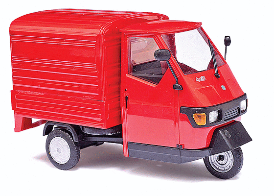 Busch - 2006 Piaggio Ape 50 3-Wheel Pickup Truck - Assembled  