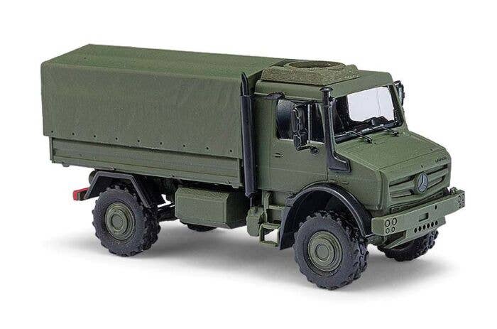 Busch - 2014 Mercedes-Benz Unimog U 5023 Heavy-Duty Low-Side Truck
